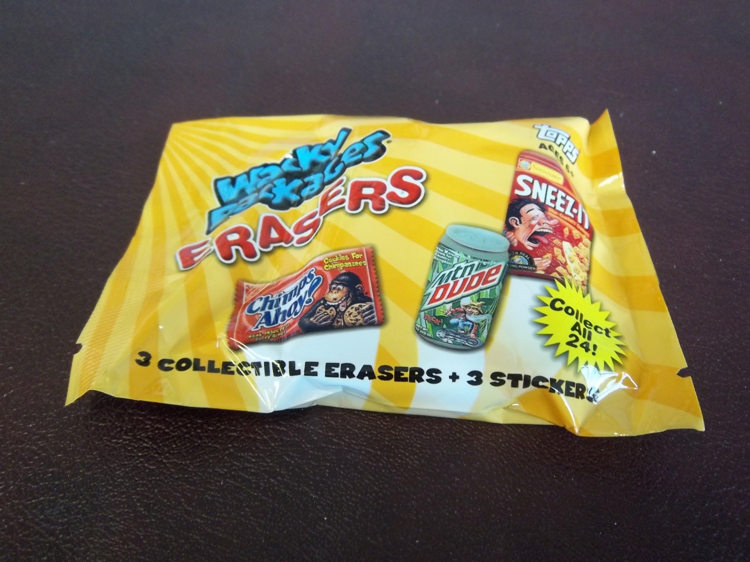 Wacky Packages Erasers