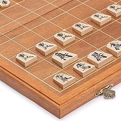 Yellow Mountain Imports Folding Wooden Shogi