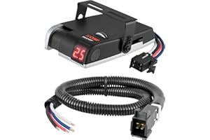 CURT MANUFACTURING CURT Discovery Brake Controller & Wiring Kit for 07-13 Silverado & Sierra - 51515 & 51120