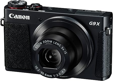 Amazon Co Jp Canon デジタルカメラ Powershot G9 X ブラック 光学3 0倍ズーム 1 0型センサー Psg9x Bk 家電 カメラ