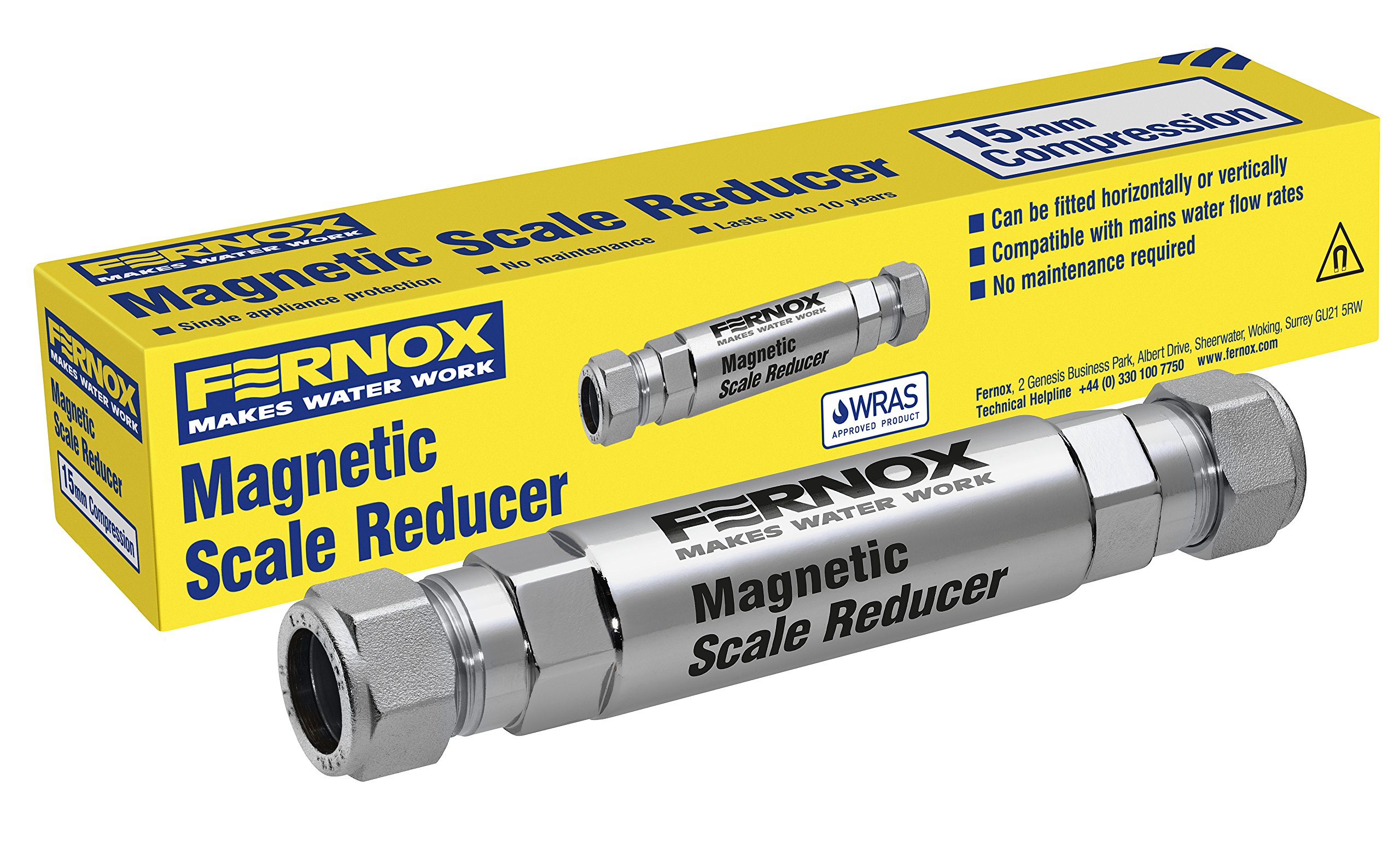 Fernox 231048 58264 Fry Magnetic Scale Reducer, Silver