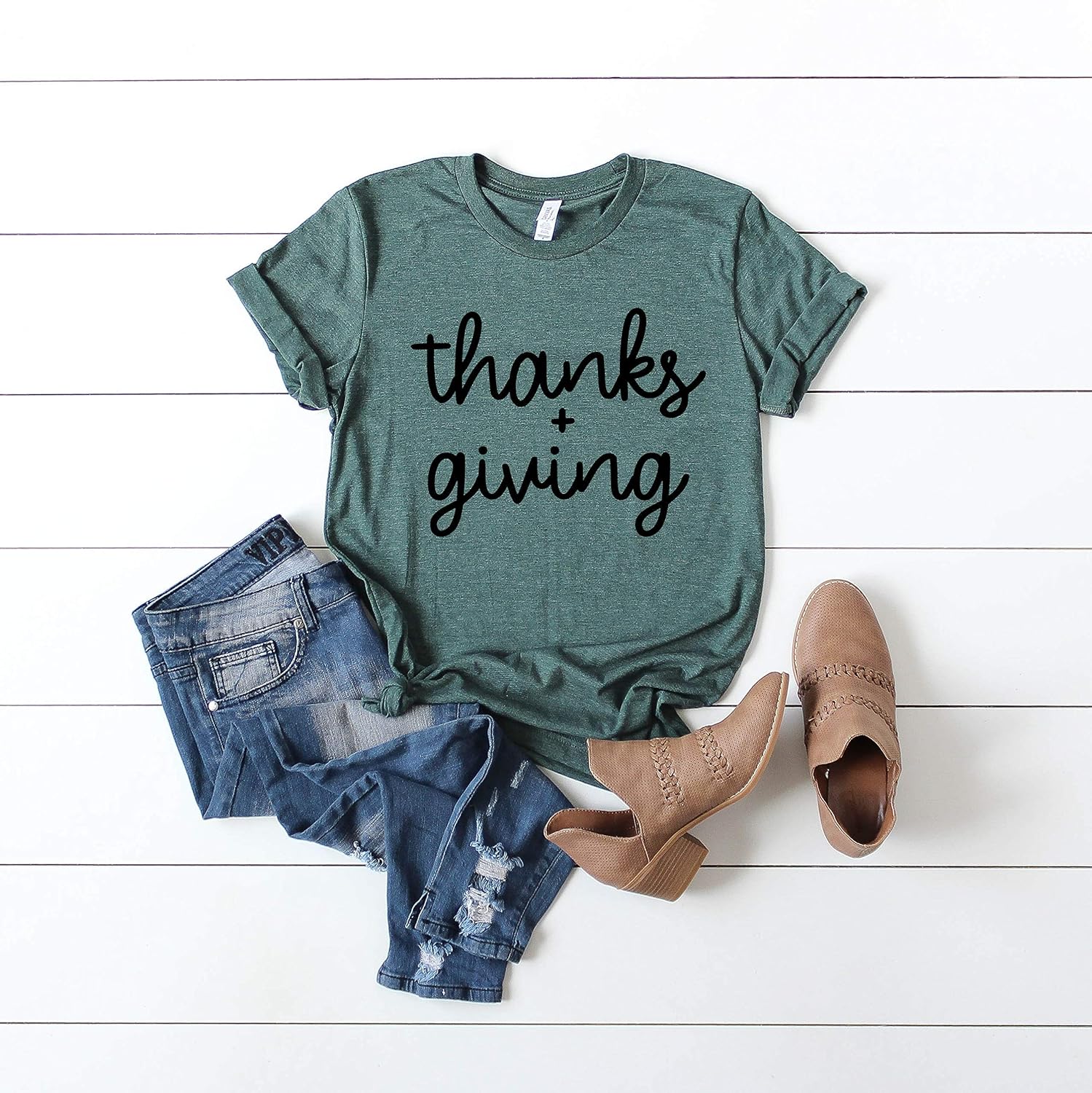 Amazon Com Cute Thanksgiving Outfit Autumn T Shirt Womens Fall Clothing Handmade