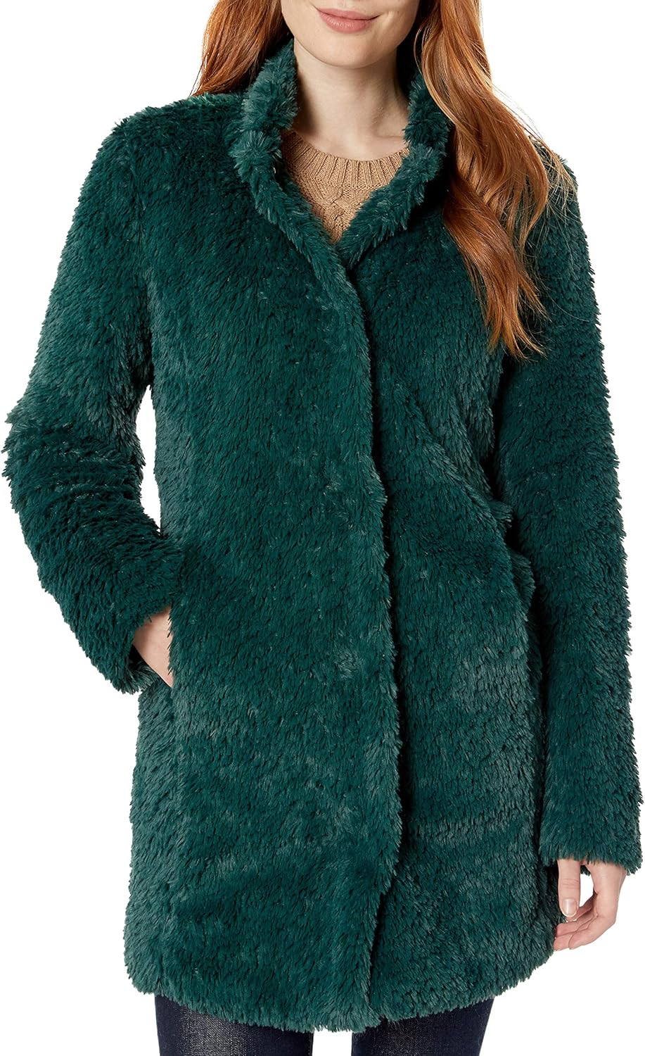 Cole New York Women's FauxFur Coat Amazon.co.uk Clothing