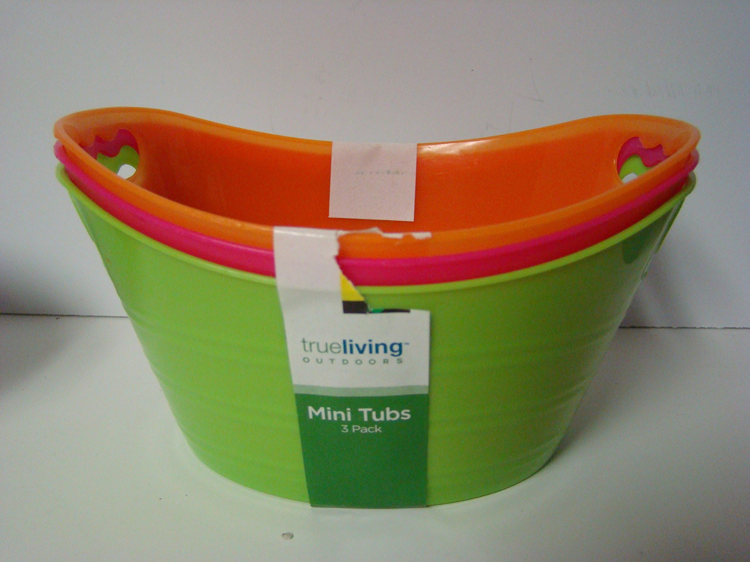 Mini Tubs 3 pack