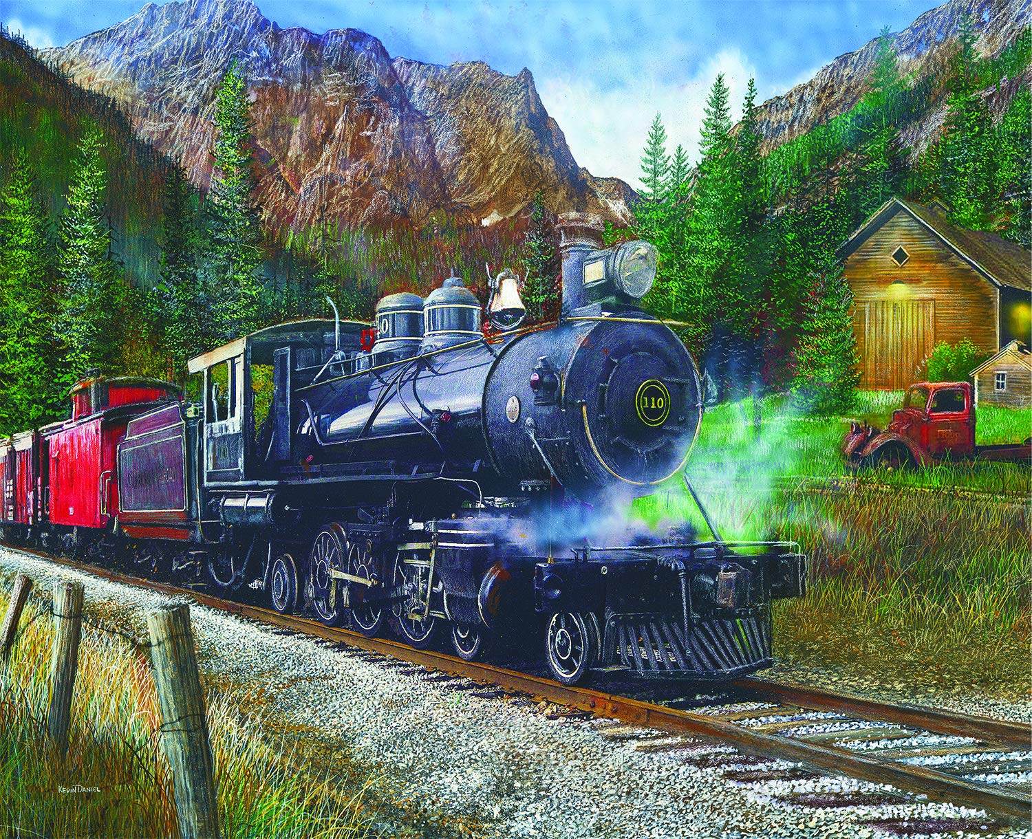 Springbok Puzzles 33-10906 1000 Piece Jigsaw Puzzle, Multi-Colour