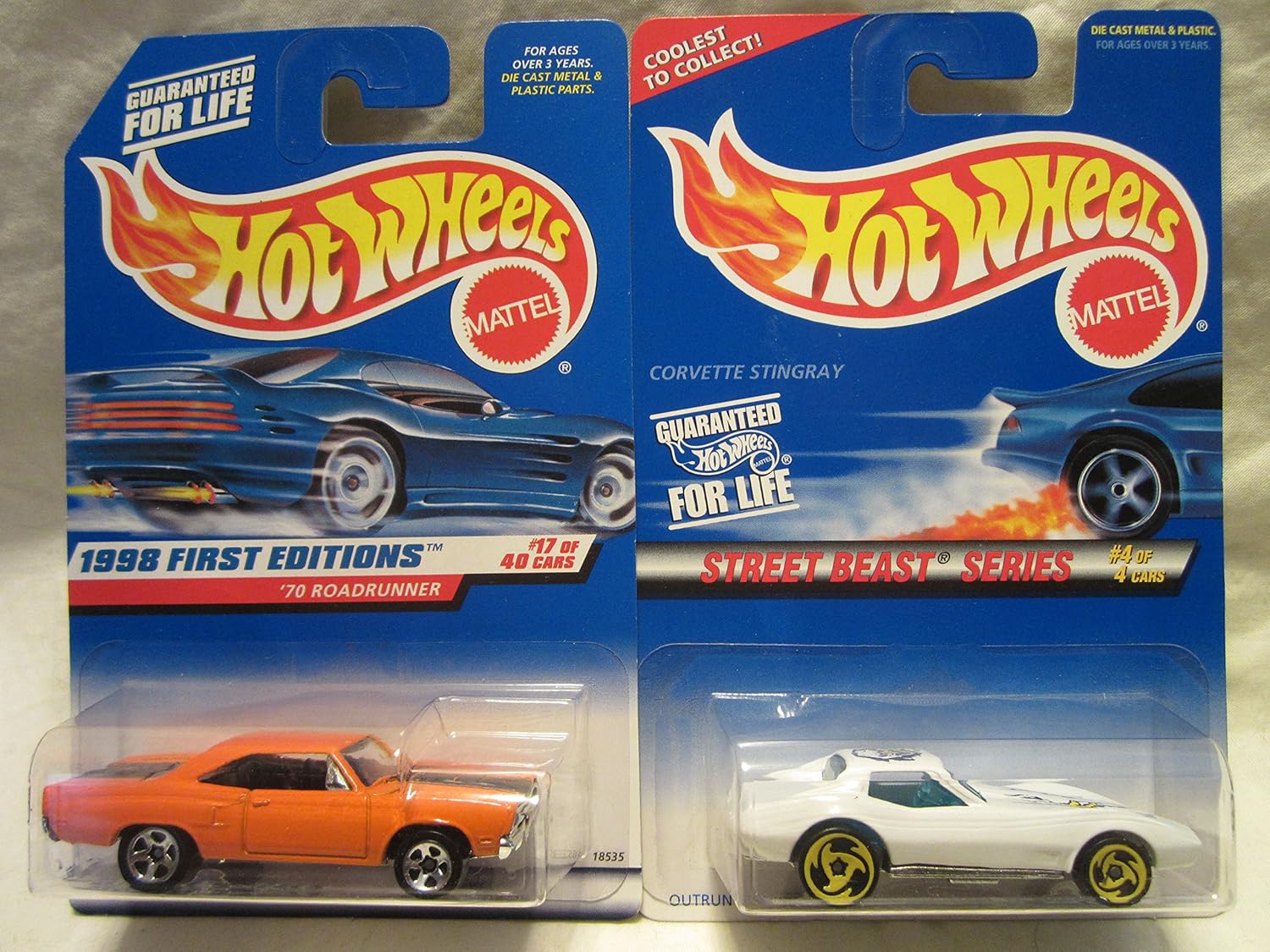 hot wheels 1998 first editions 70 roadrunner