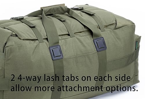 Backferry Large Military Duffle Bag Backpack Tactical Field Gear