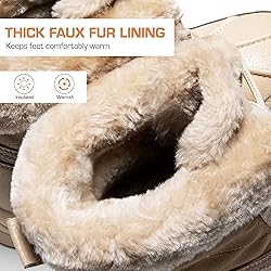 DREAM PAIRS Snow Boots for Women Waterproof Mid