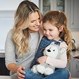 Warmies Husk y Microwavable Plush Husky Lavender Scented Weighted Toy view 2