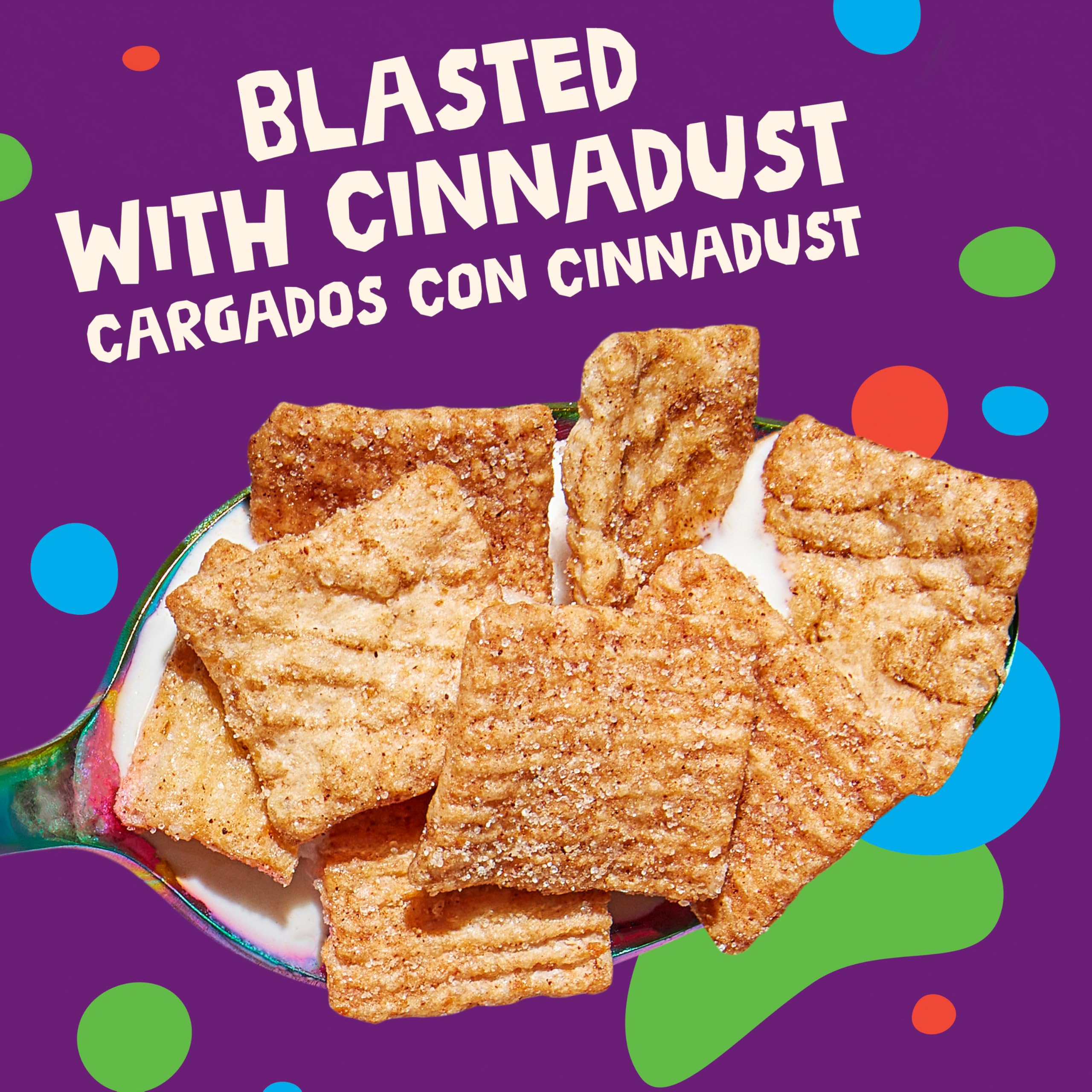 Cinnamon Toast Crunch Breakfast Cereal Cup, Single Serve Cereal, 2 oz (Pack of 12)