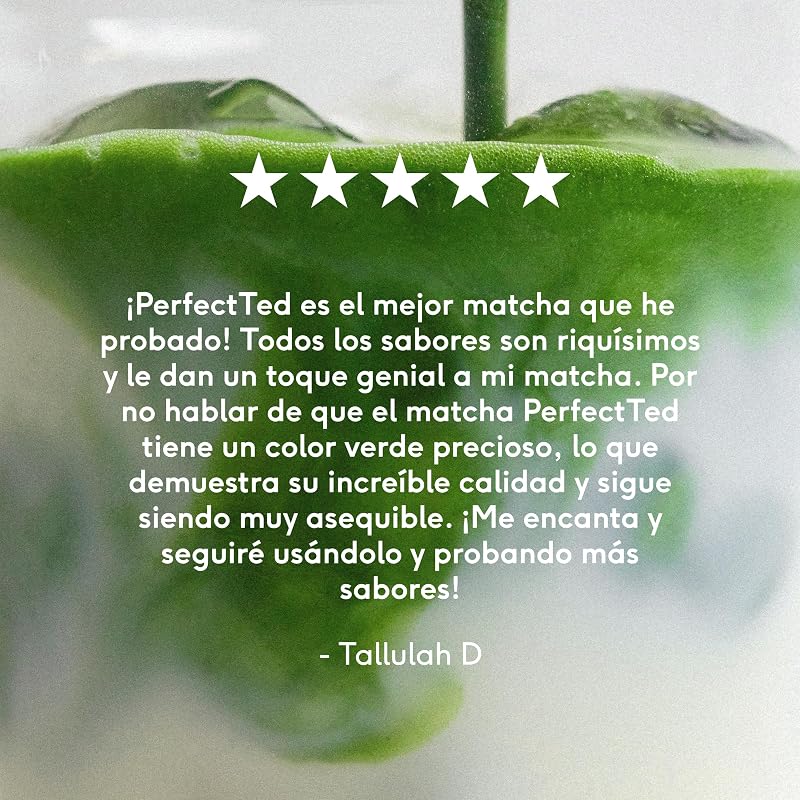 Cápsulas Originais de Matcha PerfectTed, Compatíveis com Nespresso (60 unidades)