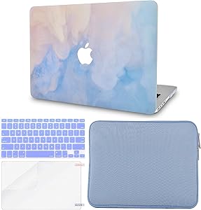 LuvCase 4 in 1 Laptop Case Compatible with Old MacBook Pro 13