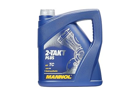 MANNOL Motorenöl 2-Takt Plus API TC, 4 Liter