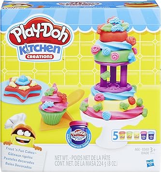 play doh pasteles decorados