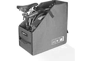 Rhinowalk Folding Bicycle Organizer, Foldable Car Trunk Organizer for Bicycle Transportation, Bicycle Travel Bag, Box for Brompton Folding Bicycle