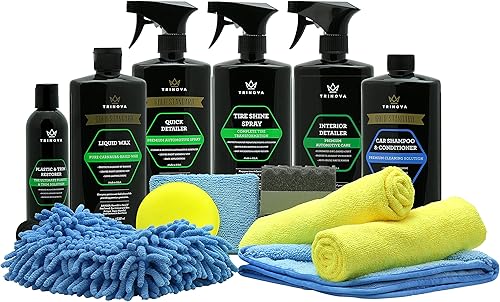 Kit de lavado de coches TriNova Suministros de detalles completos
