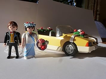 coche novios playmobil