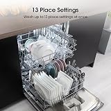 Hisense Freestanding Dishwasher HS622E90WUK 85cm White 13 Place ECO view 3