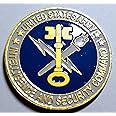 Army Intelligence and Security Command INSCOM Government Colorized Challenge Art Coin