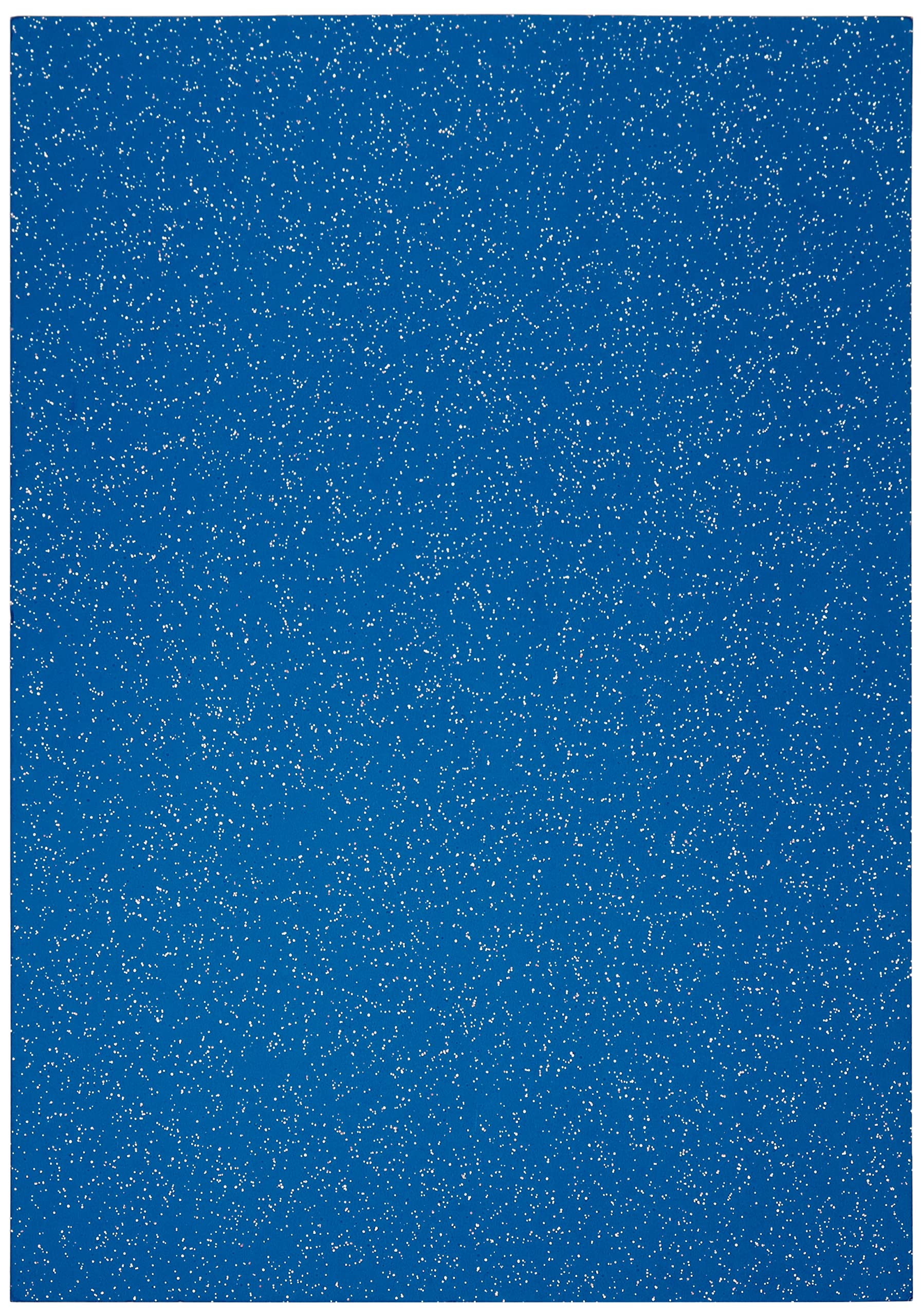Stephens Glitter Board Card Blue Coloured A4 220gsm 10 Sheets, Ideal For Scrapbook Crafting, Card Making, Embossing, Embellishing, Sparkly Foil Shiny Finish