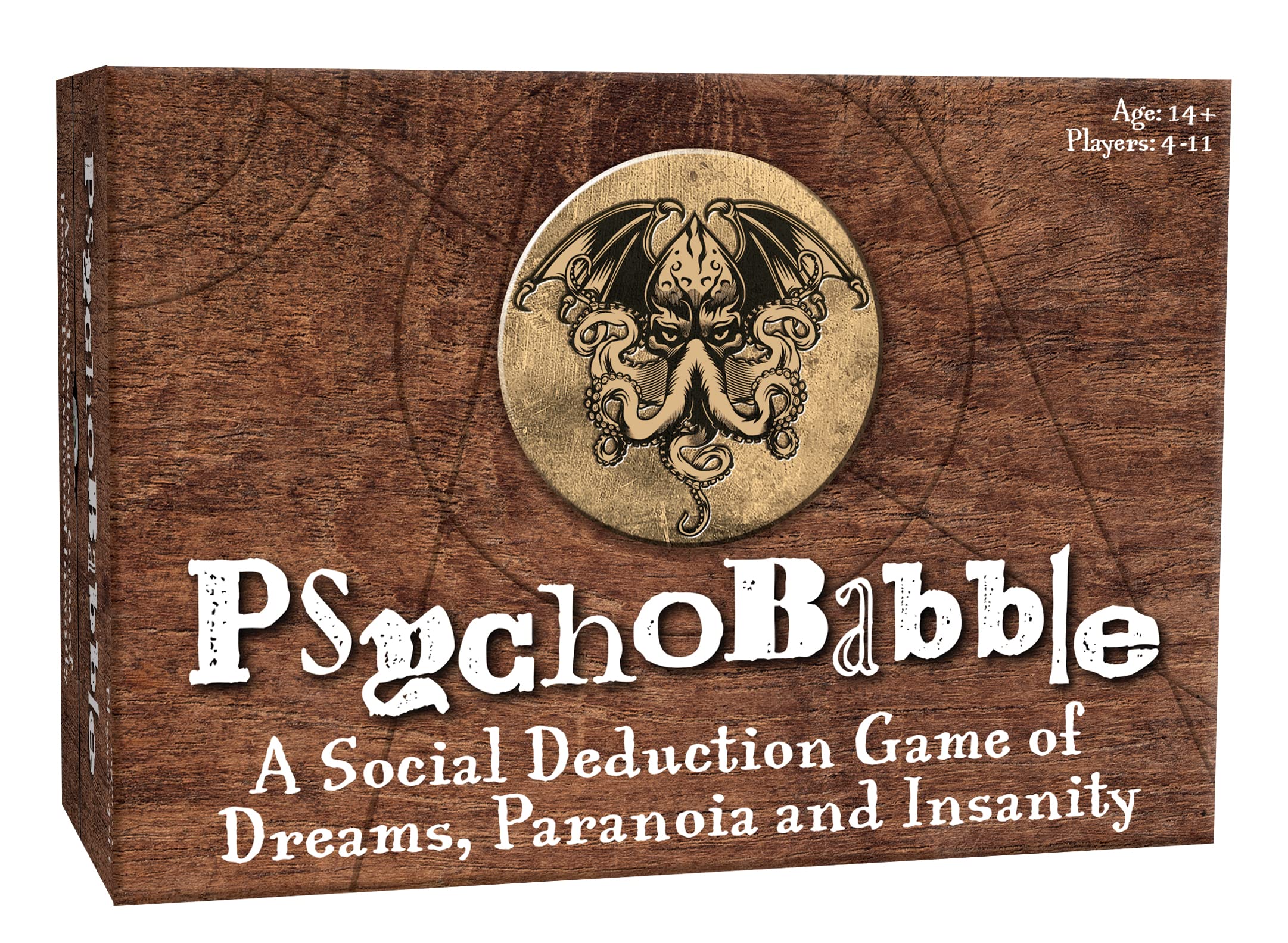 Cheatwell Games PsychoBabble , The Social Deduction Party Game for 4 -11 Players