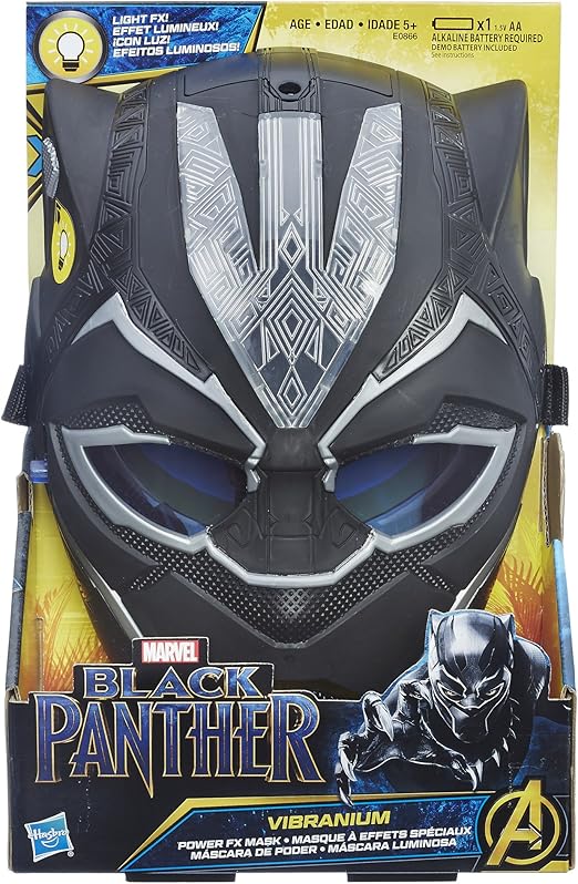 Marvel Comics Black Panther Vibranium Power Fx Mask Amazon De Bekleidung