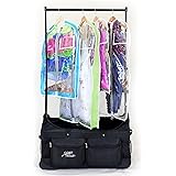 dance bag with garment rack