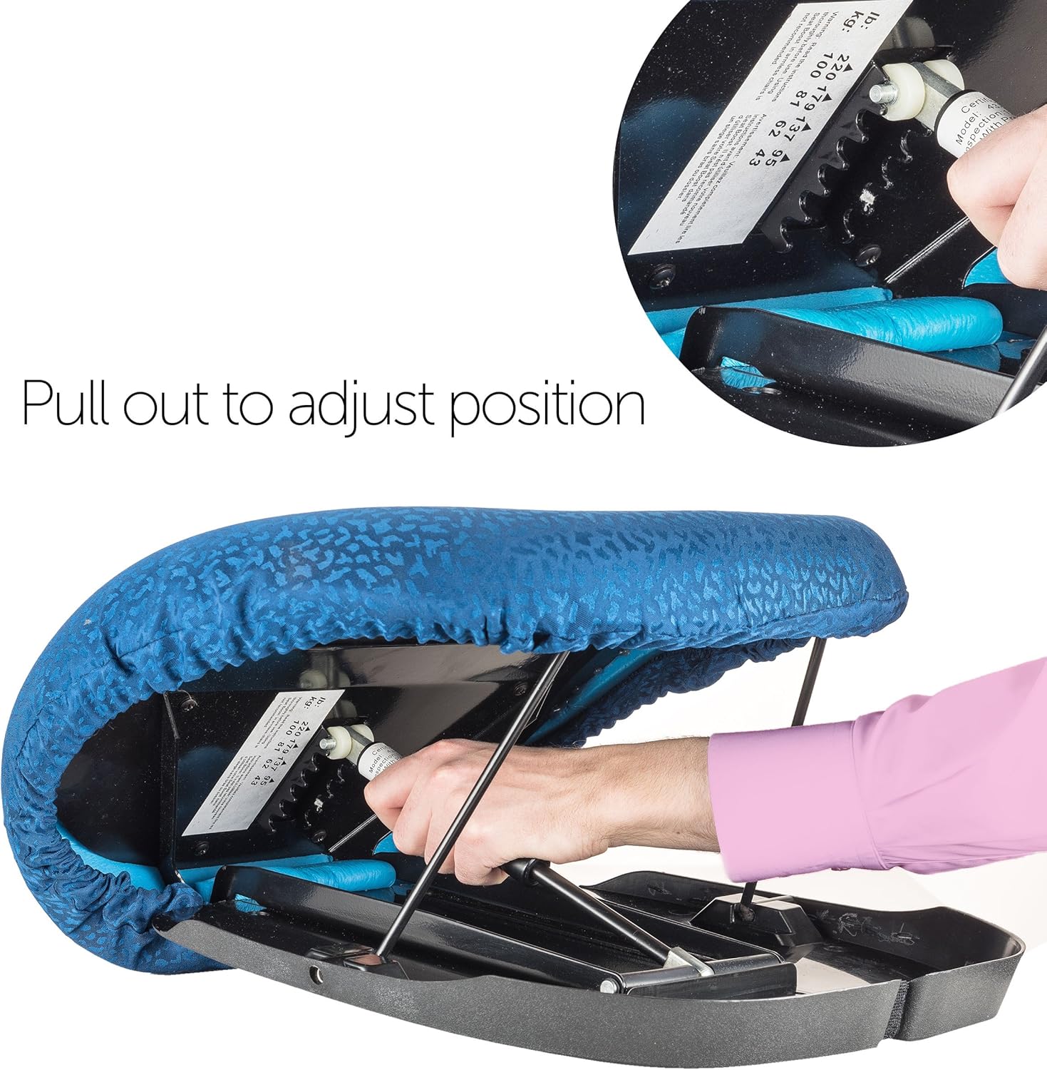 Self-Powered Chair Lift for Independent Standing Up - with Non-Slip Cushion - Comfortable Seat Assist to Help Seniors and Handicapped - Size 80lbs - 230lbs - by BodyHealt: Health & Personal Care
