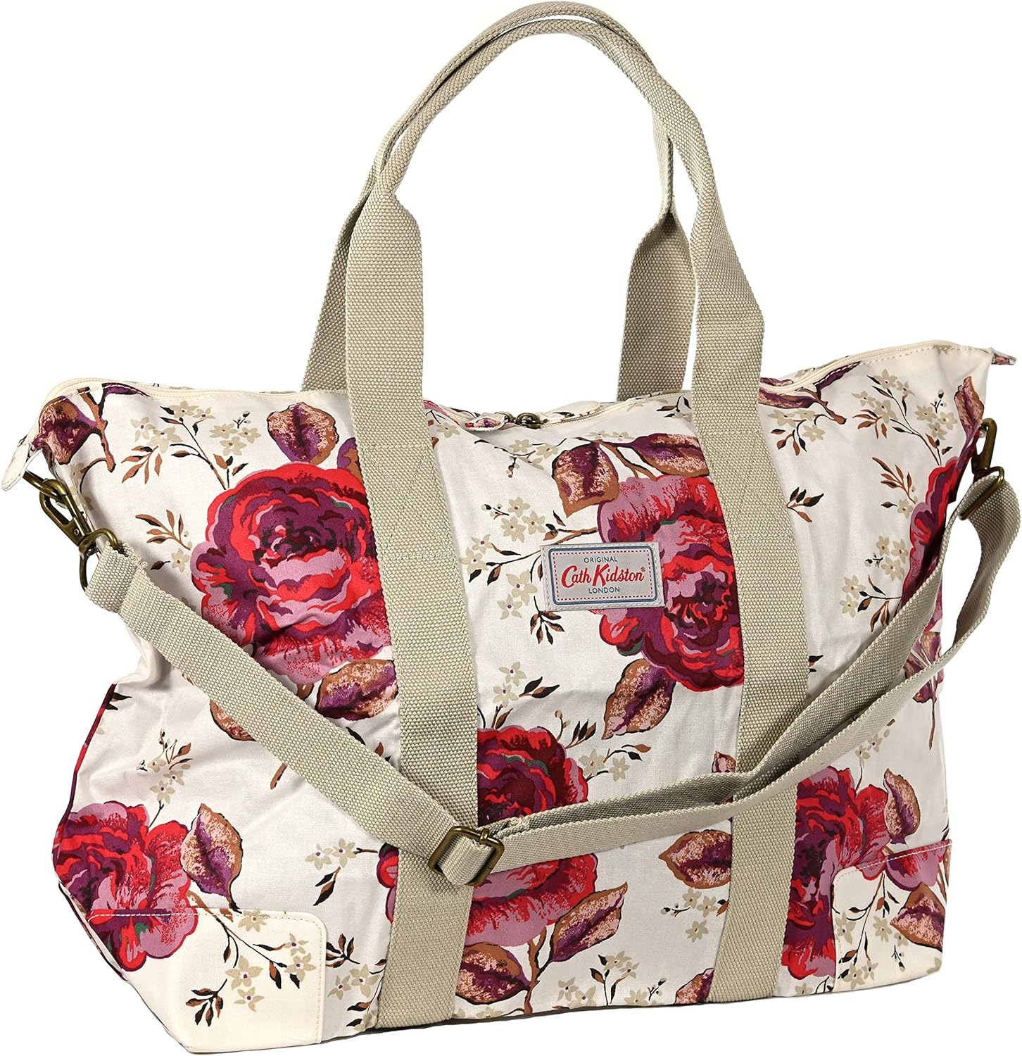 Cath Kidston Sac de vacances pliable Jacquard Rose Amazon.fr