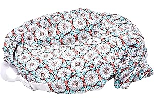 My Brest Friend Original Nursing Pillow Cover - Slipcovers for Baby - Adjustable Fit, Easy Care, Durable - Original Nursing Pillow Not Included, Coral