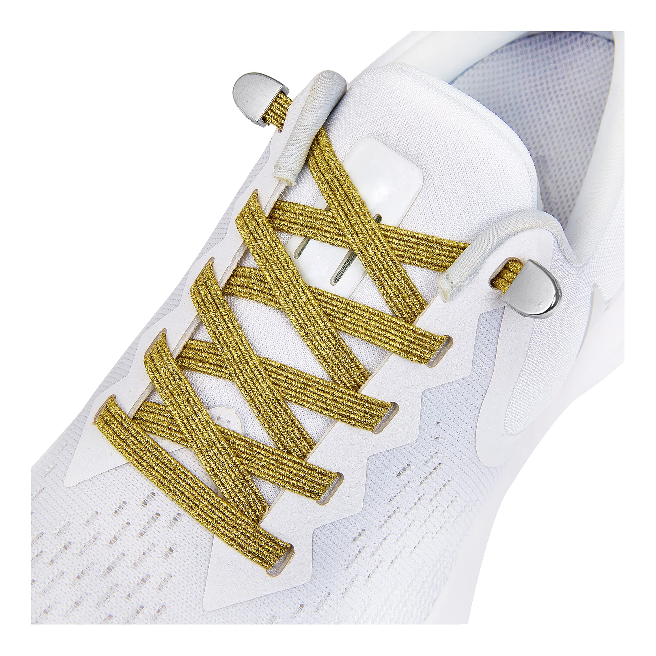 No Tie Shoe laces with Elastic Laces，Elastic