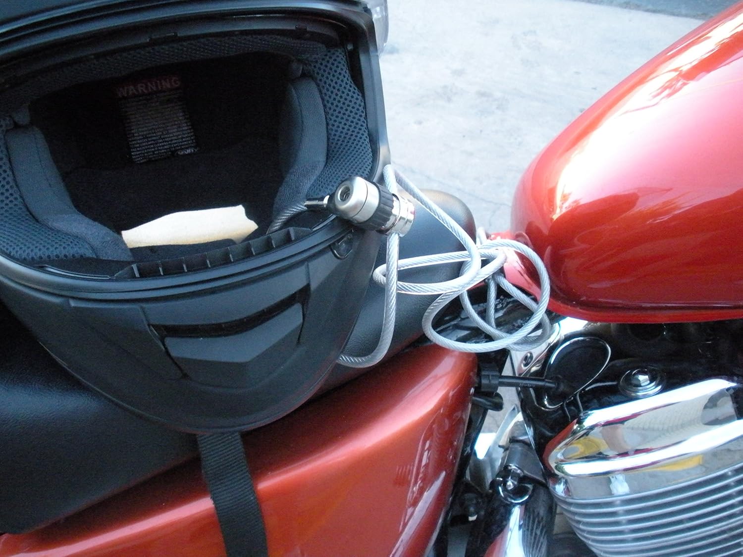 motorcycle jacket lock