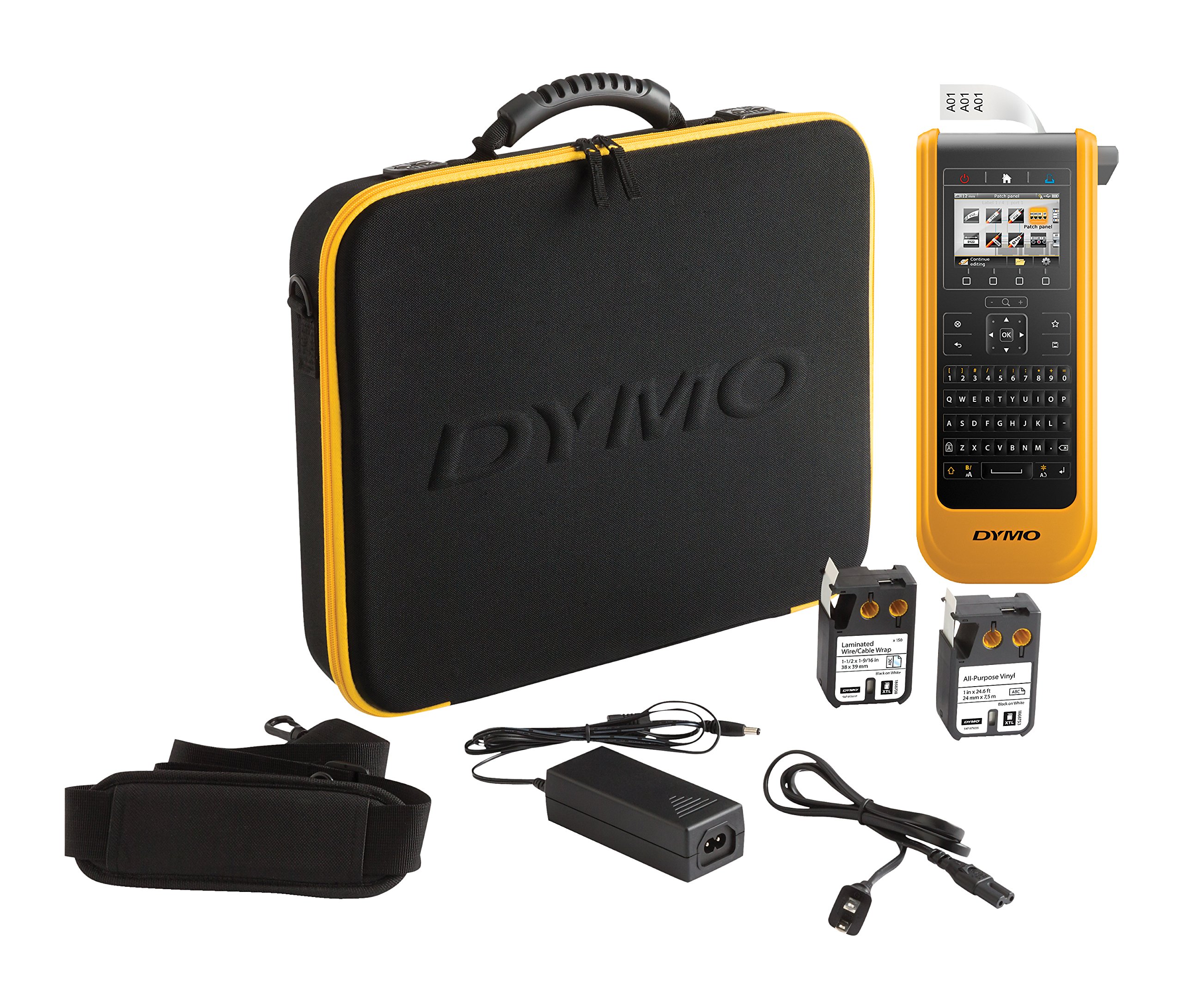 Dymo XTL 300 Kit Label Maker QWERTY Keyboard (UK/IRE Version) with Carry case and 2 Tapes