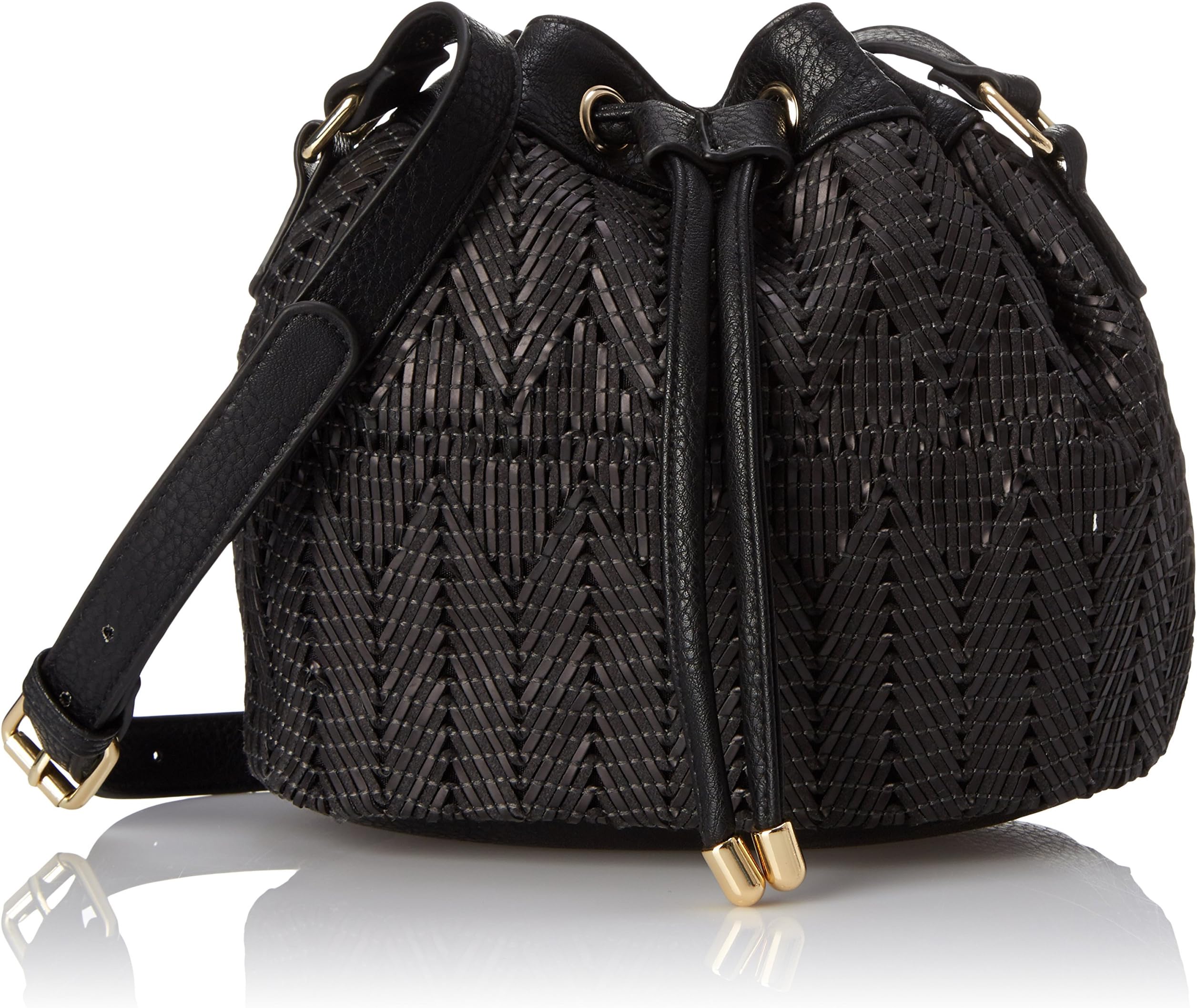 by rian Woven Cross-Body Bag