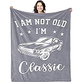 Bariceneth Gifts for Men Blanket 50" X 60", Funny Gifts for Men, Dad birthday gift, Birthday Gifts for Men, Unique/Gag Gifts for Men, Men birthday gift ideas, Gifts for older men, husband grandpa gift