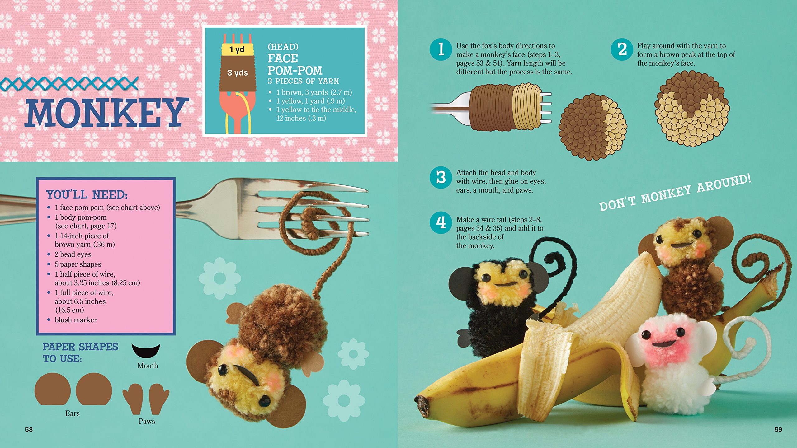 Mini Pom Pom Pets Klutz Amazon Es Chorba April Libros En Idiomas Extranjeros