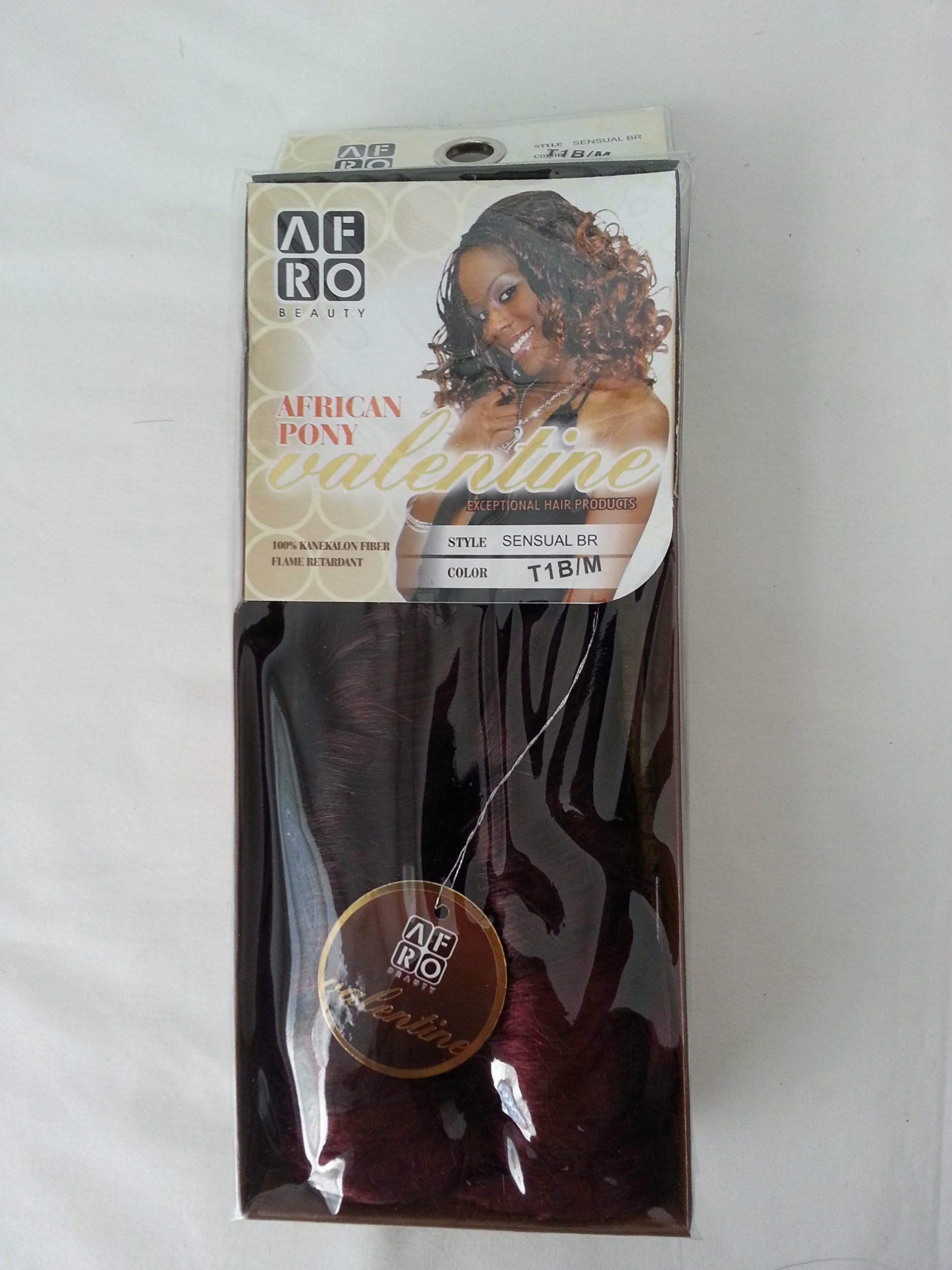 Afro Beauty Collection African Pony (Valentine) (Sensual Braid) (T1B/M)
