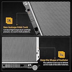 DWVO Radiator Complete Radiator Compatible with