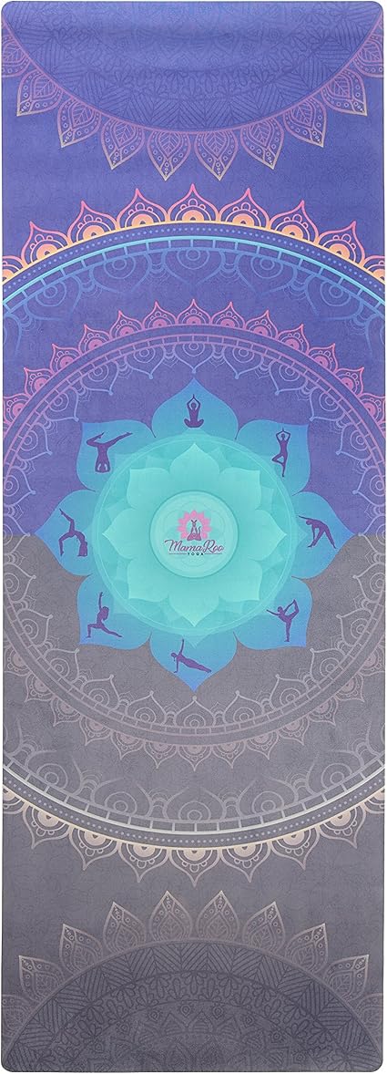 yoga mat printed design