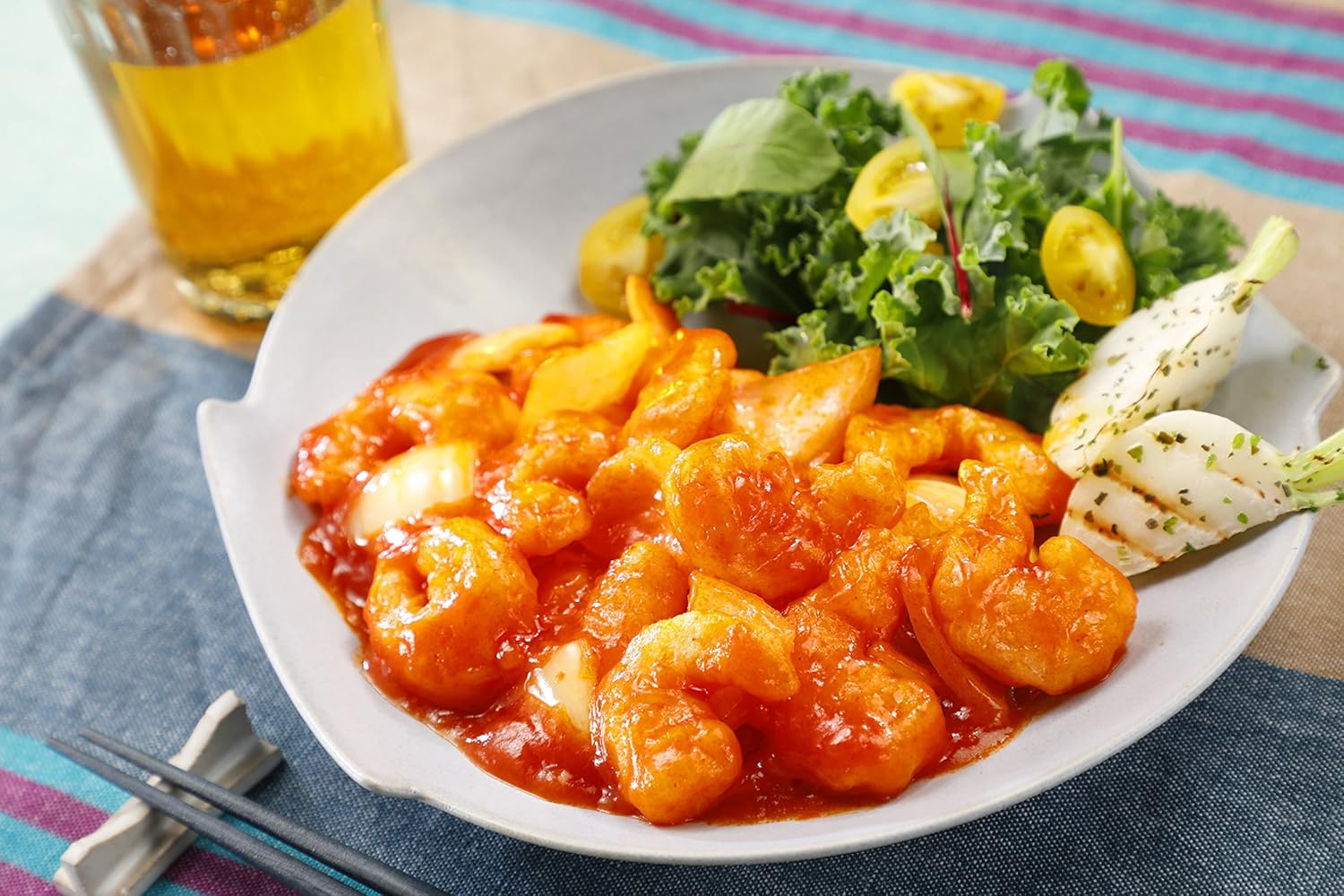 Amazon Co Jp 冷蔵 日本ハム 中華名菜 エビチリ260g 食品 飲料 お酒