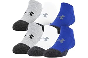 Under Armour unisex-child Performance Tech No Show Socks, MultipairsSocks