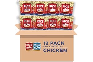 Rice a Roni Cups, Chicken, Individual Cup (Pack of 12 Cups)