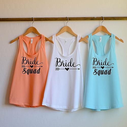 bridal party tank tops