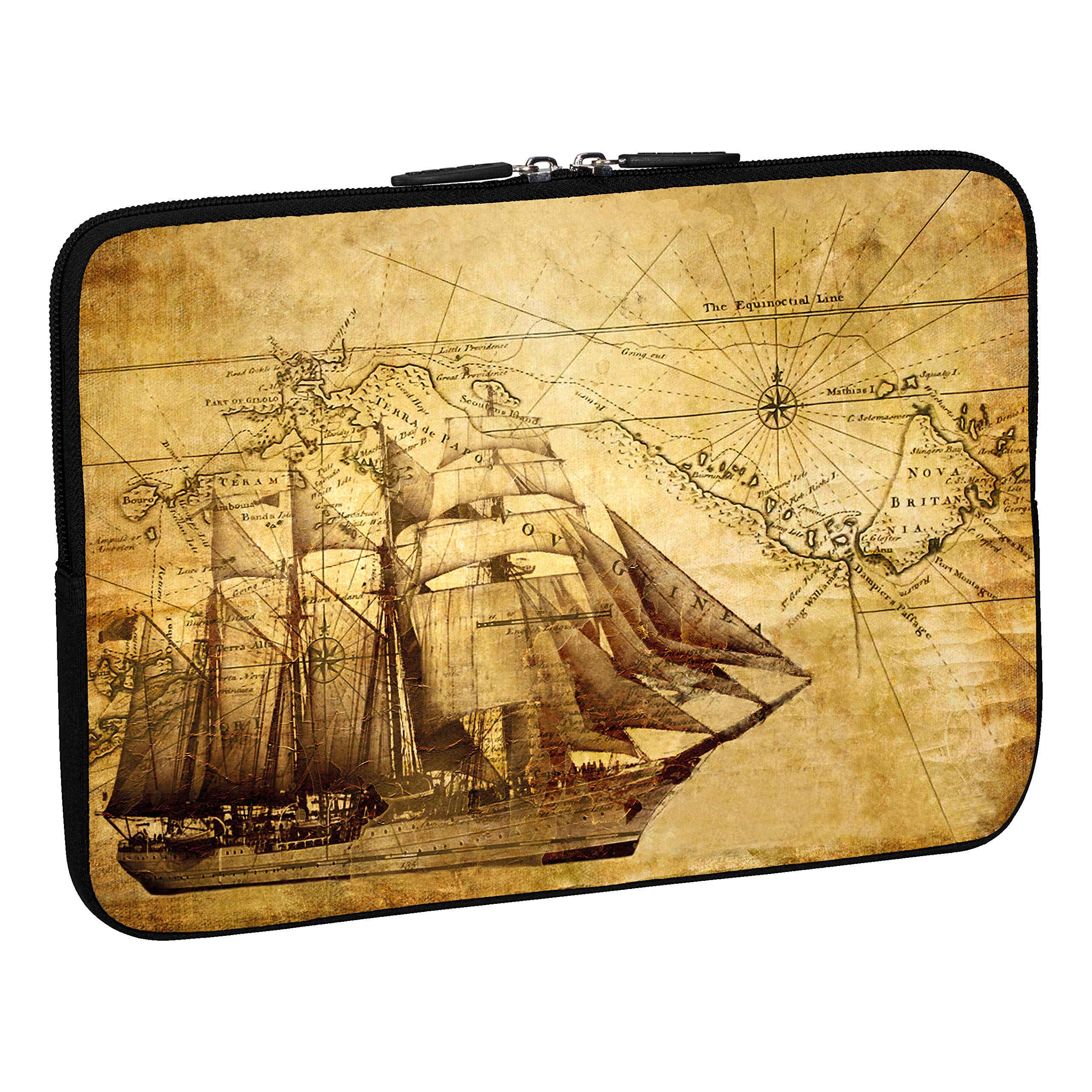 PEDEA Design tablet case 10.1 inch Sailing Ship