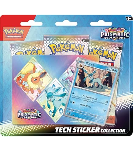 Amazon.com: POKEMON TCG: SCARLET AND VIOLET: PRISMATIC EVOLUTIONS TWO- BOOSTER BLISTER : Toys & Games