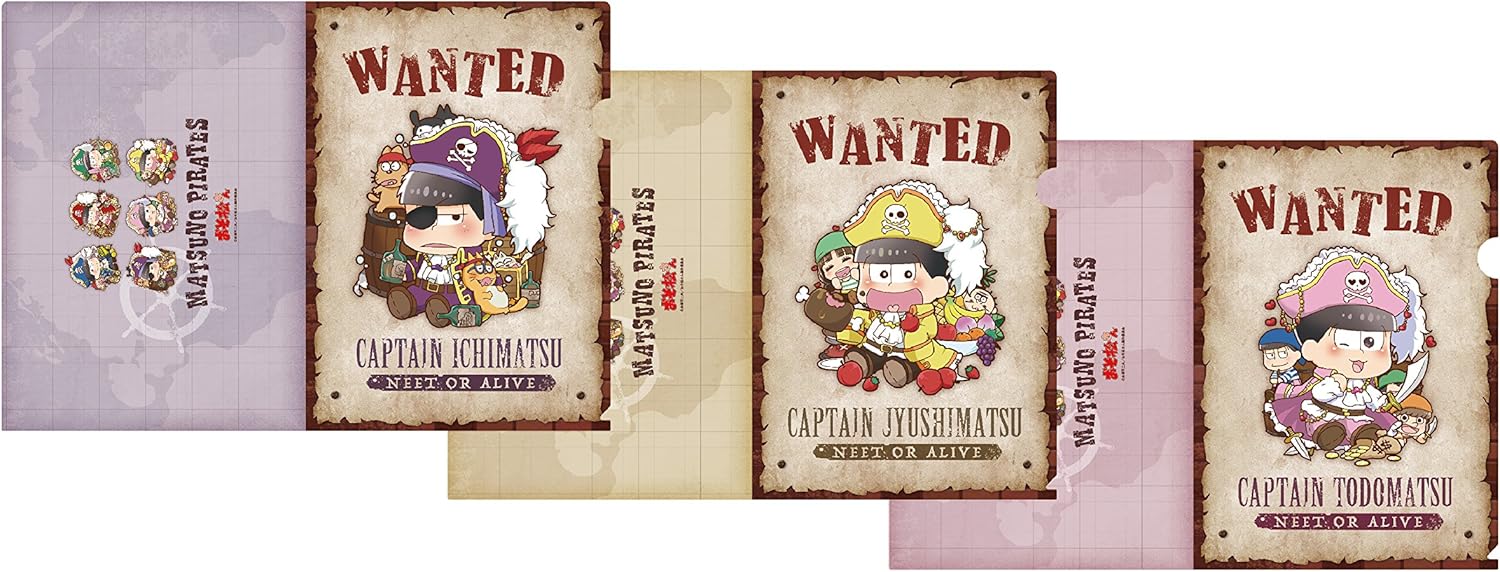 Amazon ぷりっしゅ おそ松さん 海賊松ver クリアファイルセット B アニメ 萌えグッズ 通販 Amazon ぷりっしゅ おそ松さん 海賊松ver クリアファイルセット B アニメ 萌えグッズ 通販
