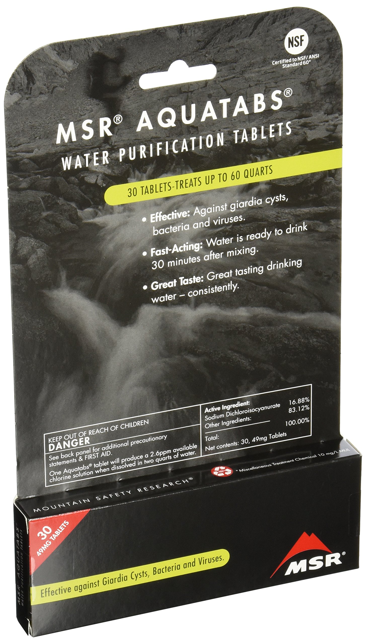MSR Aquatabs Water Purification Tablets Pricepulse
