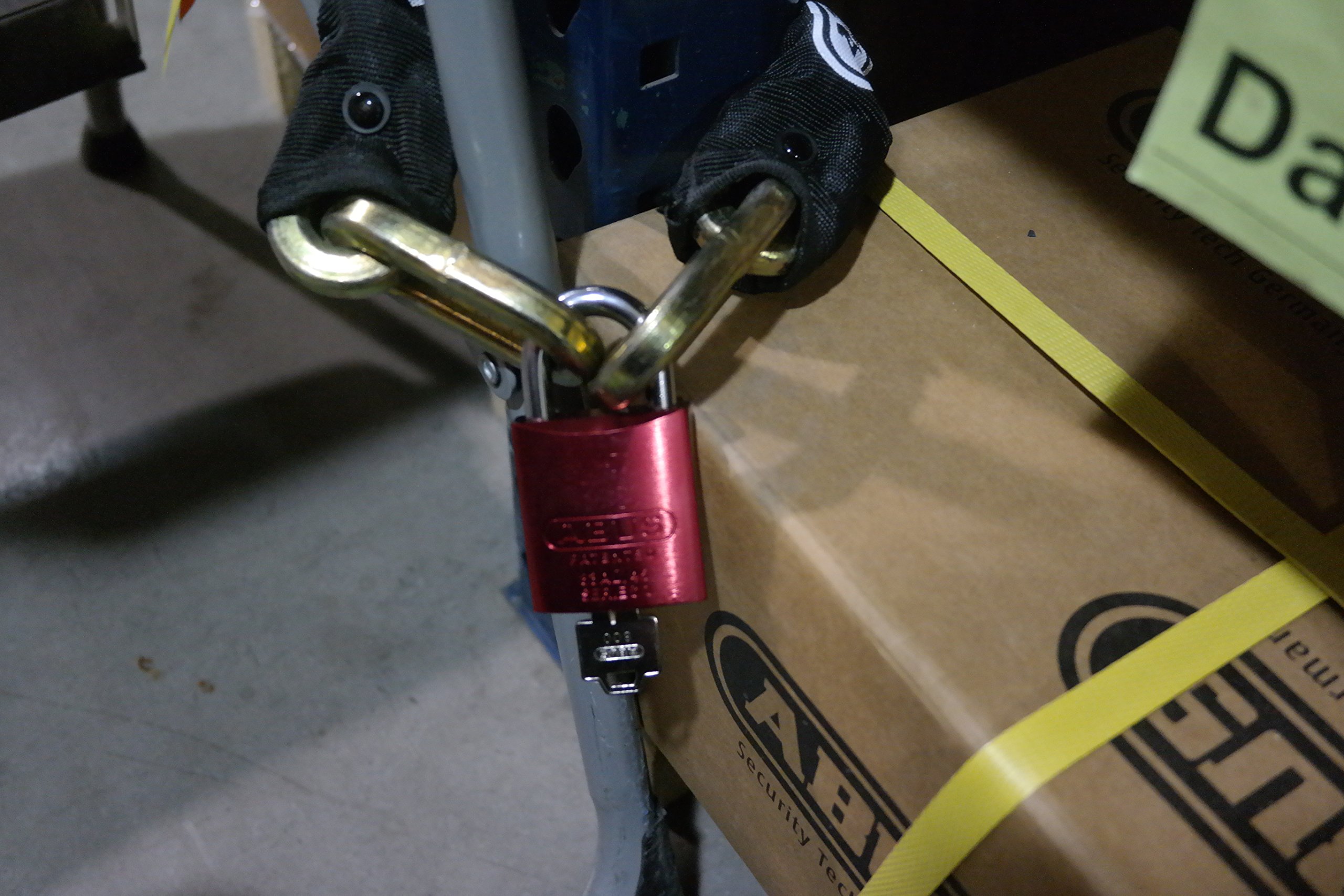 ABUS 83AL/45300 S2 Schlage Rekeyable Padlock Aluminum Body with 1Inch