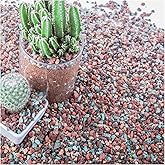 15lb Mix Horticultural Lava Rock Pebbles Pumice Potting Soil Amendment Succulent Cactus Bonsai Gritty Rock Decorative Gravel Plant Drainage Volcanic Rock for Aquarium Fairy Gardening Top Dressing