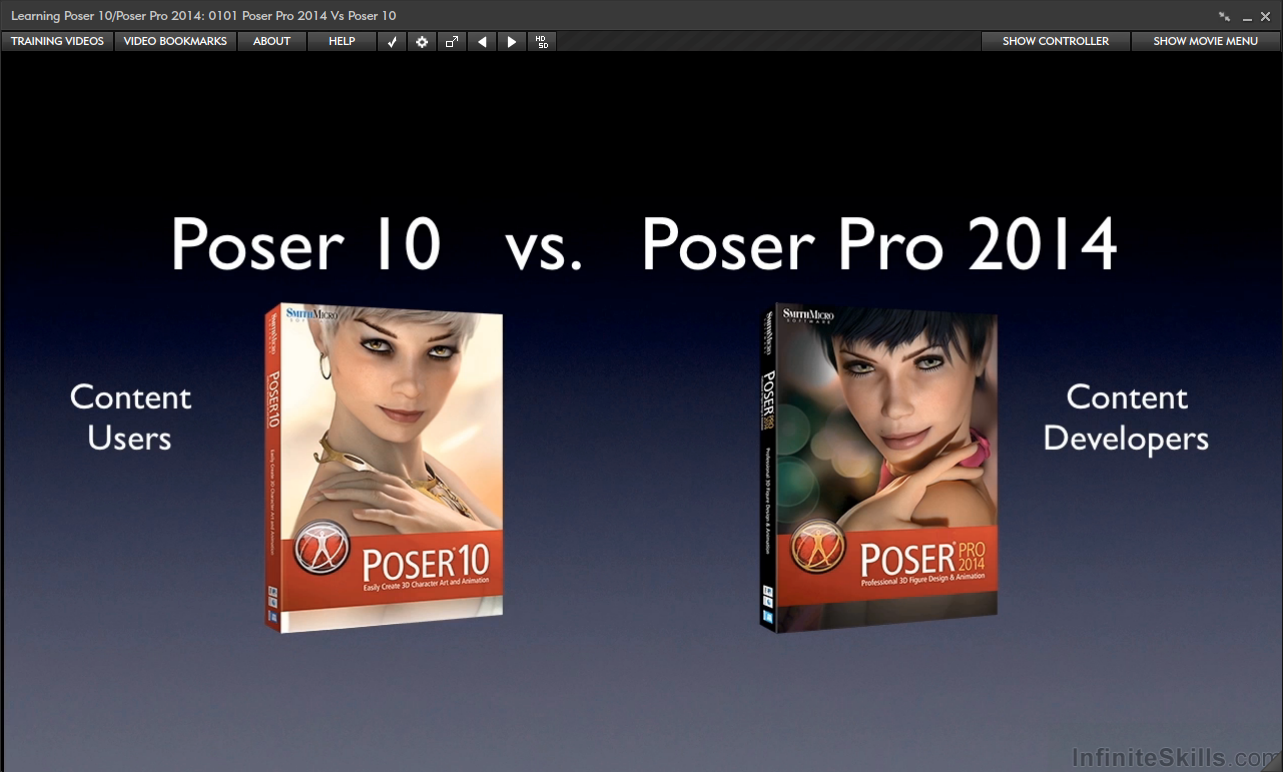 Learning Poser 10 / Poser Pro 2014 [Online Code] - Thumbnail 6